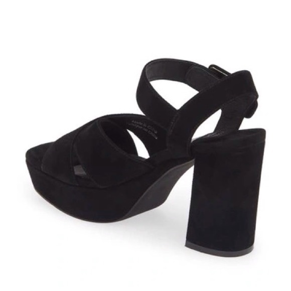 NEW Jeffrey Campbell Amma Black Suede 9.5 - Picture 3 of 10